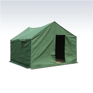 Zelený armádní stan